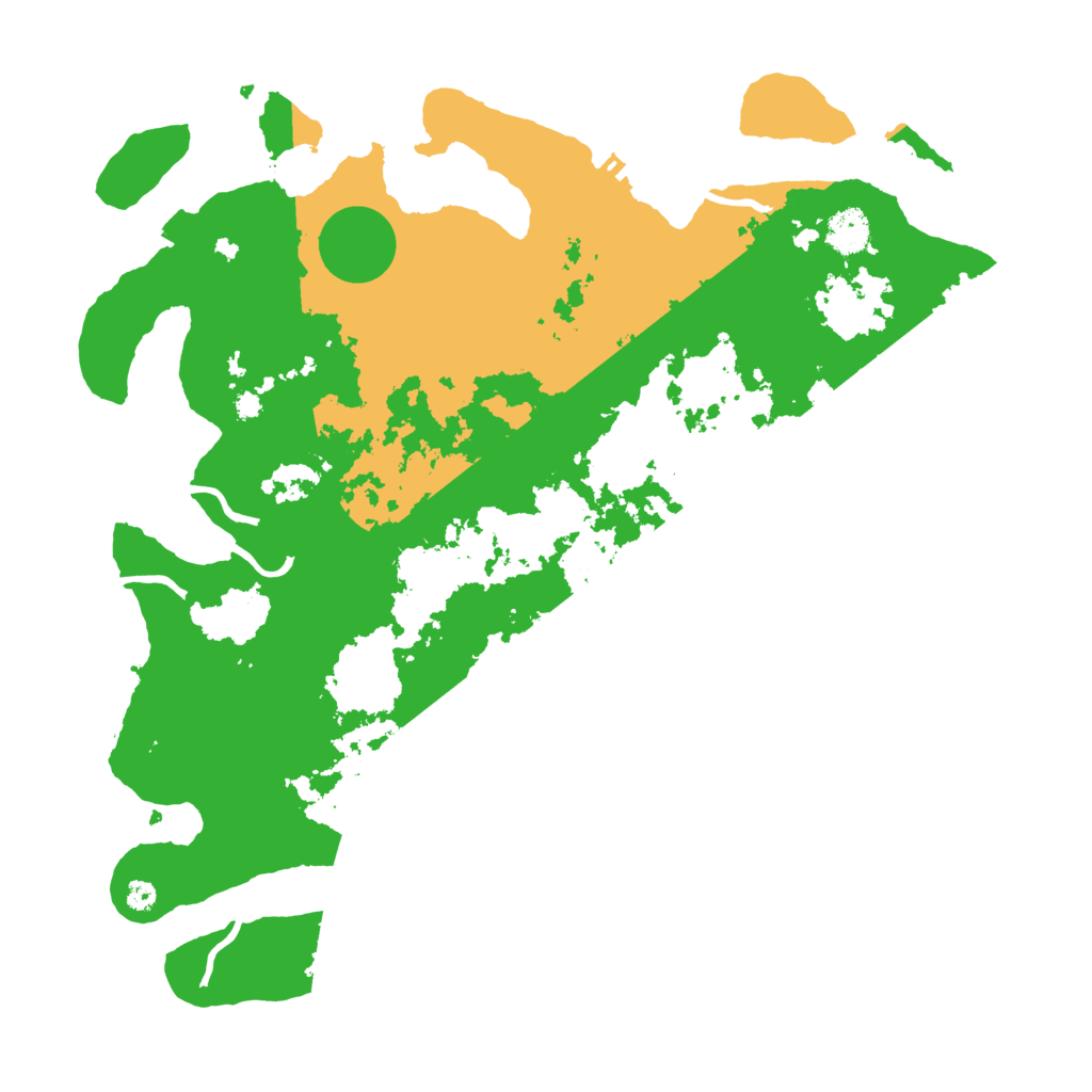 Biome Rust Map: Procedural Map, Size: 3750, Seed: 49521480