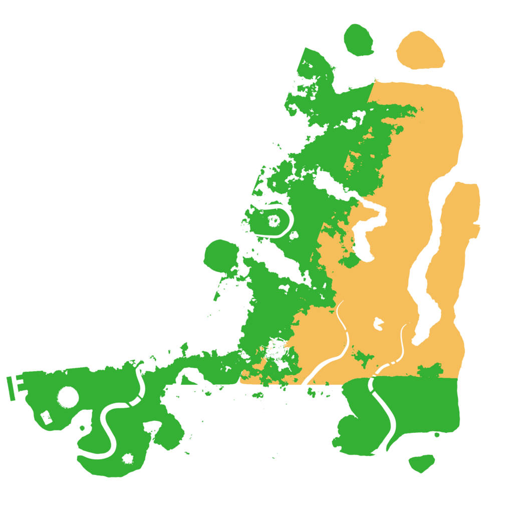 Biome Rust Map: Procedural Map, Size: 4250, Seed: 1383898920