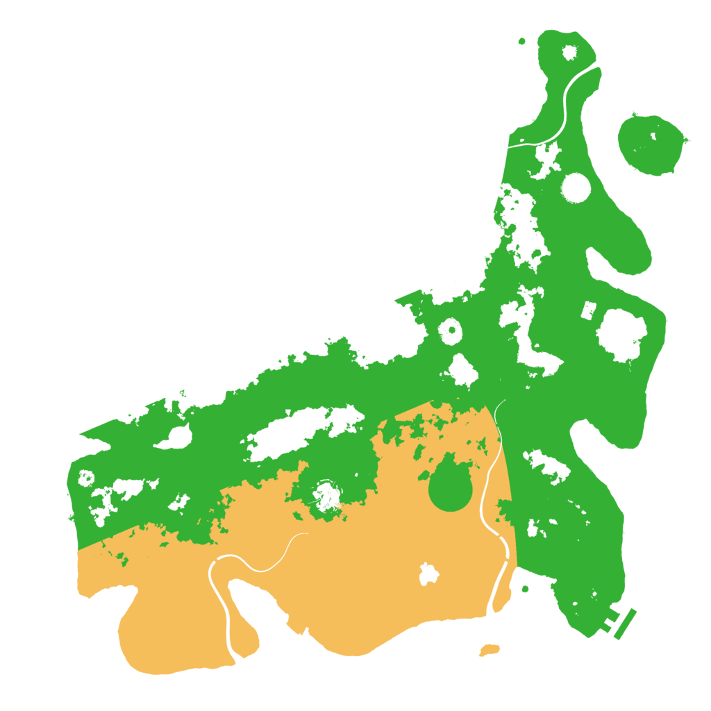 Biome Rust Map: Procedural Map, Size: 4250, Seed: 772305438