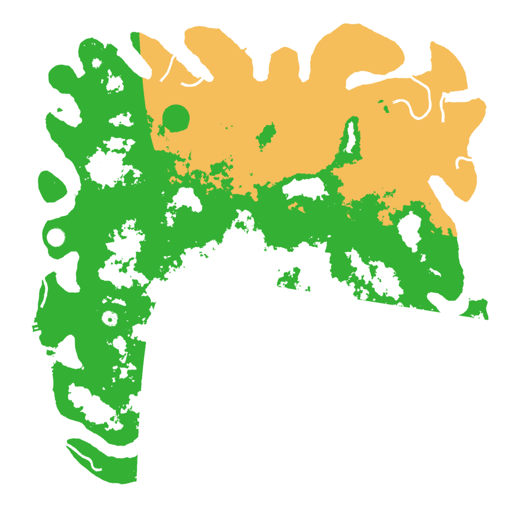 Biome Rust Map: Procedural Map, Size: 5000, Seed: 2114959921