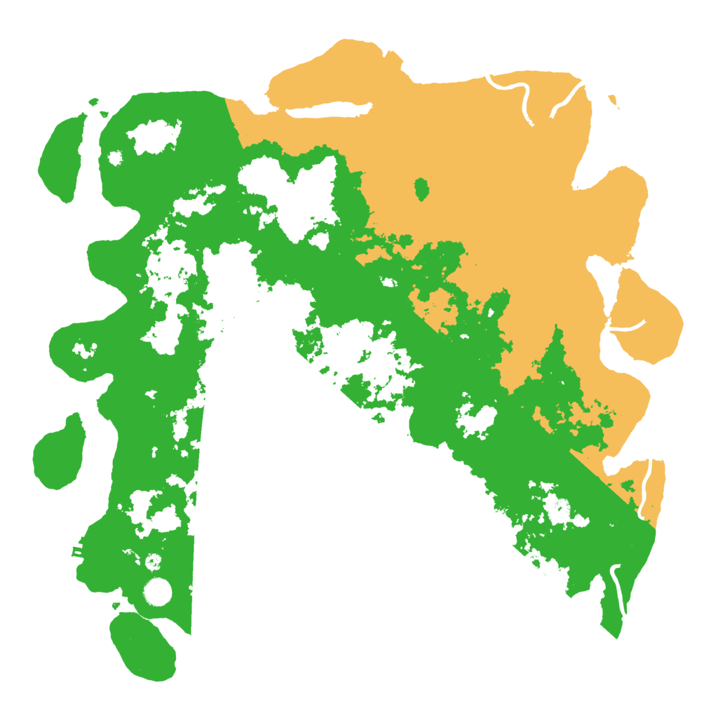 Biome Rust Map: Procedural Map, Size: 4500, Seed: 867552041