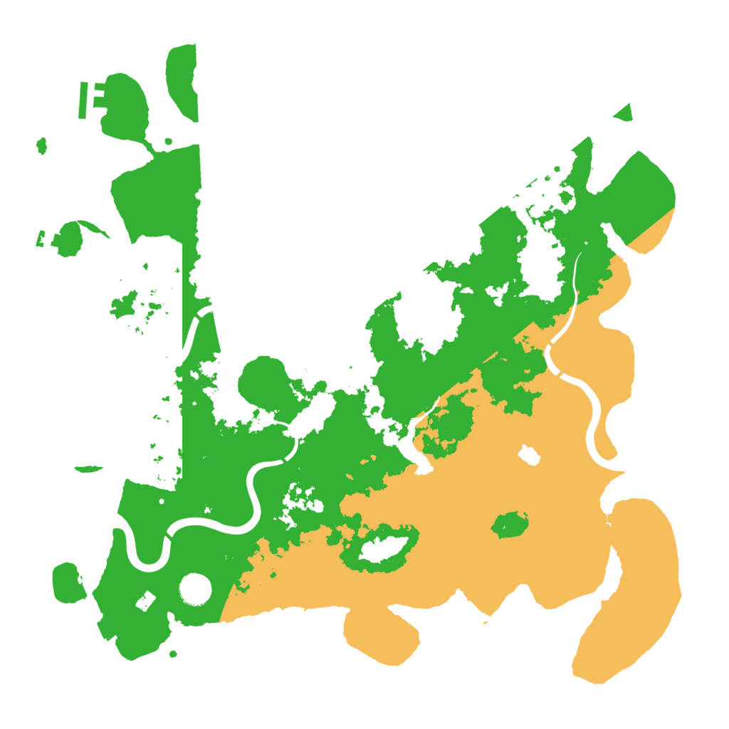 Biome Rust Map: Procedural Map, Size: 4000, Seed: 75789