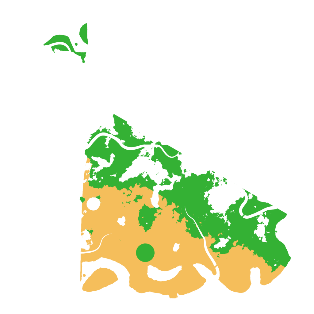 Biome Rust Map: Procedural Map, Size: 4500, Seed: 164533216