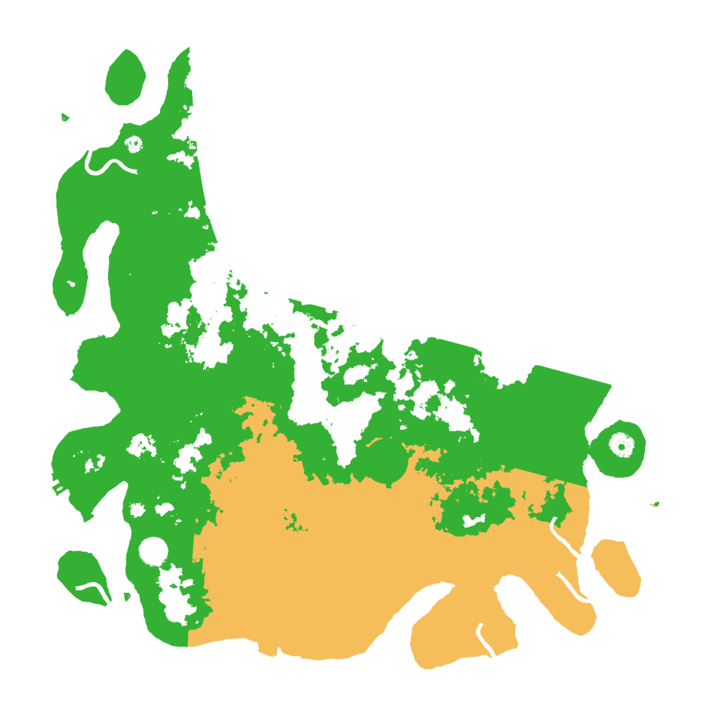 Biome Rust Map: Procedural Map, Size: 4300, Seed: 912873