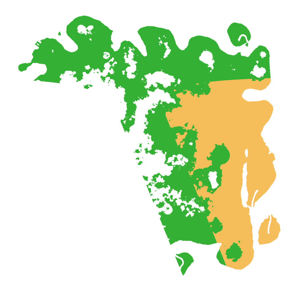 Biome Rust Map: Procedural Map, Size: 4250, Seed: 370551636
