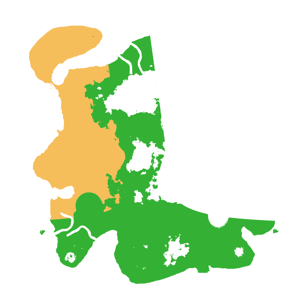 Biome Rust Map: Procedural Map, Size: 3000, Seed: 1882280699