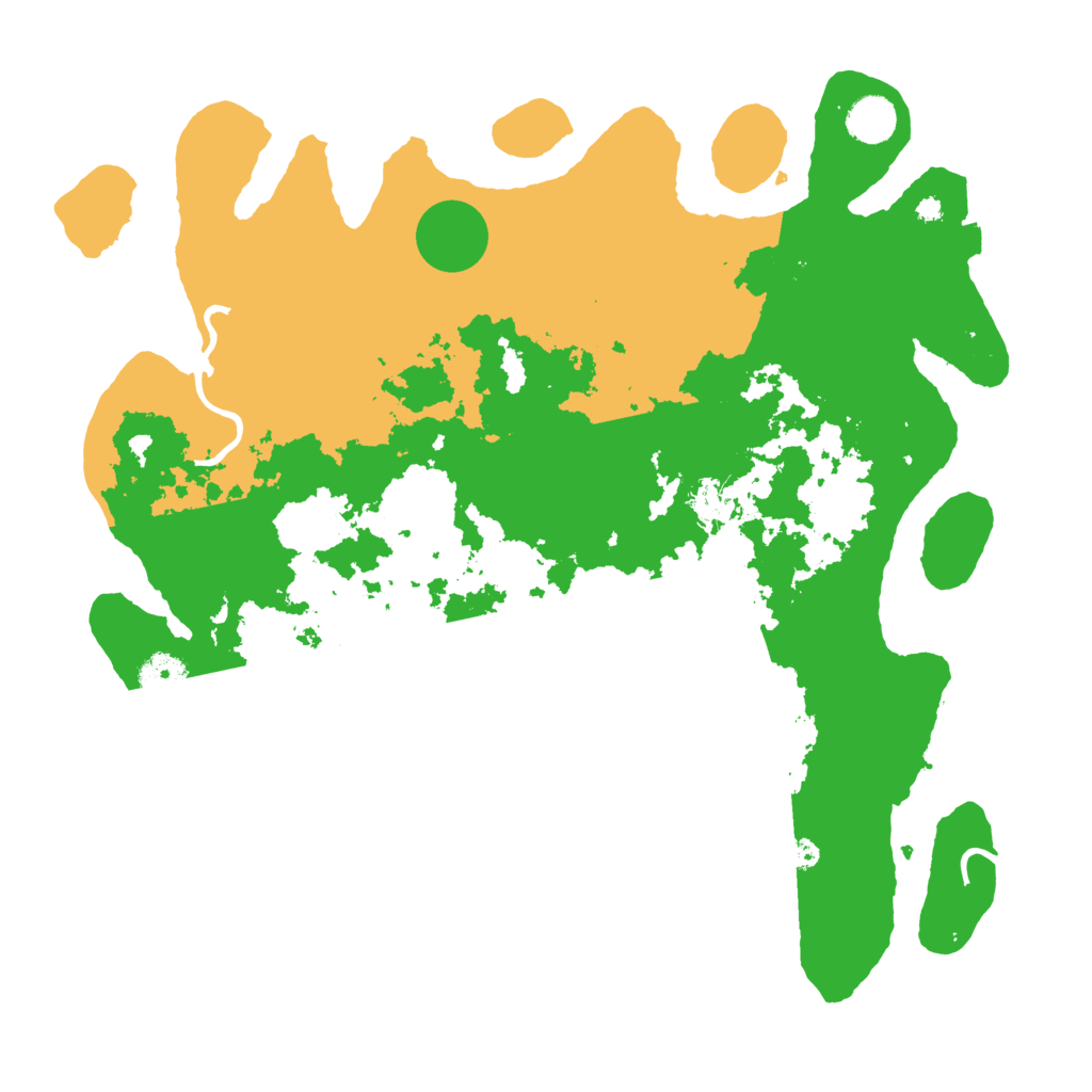 Biome Rust Map: Procedural Map, Size: 4000, Seed: 139090135