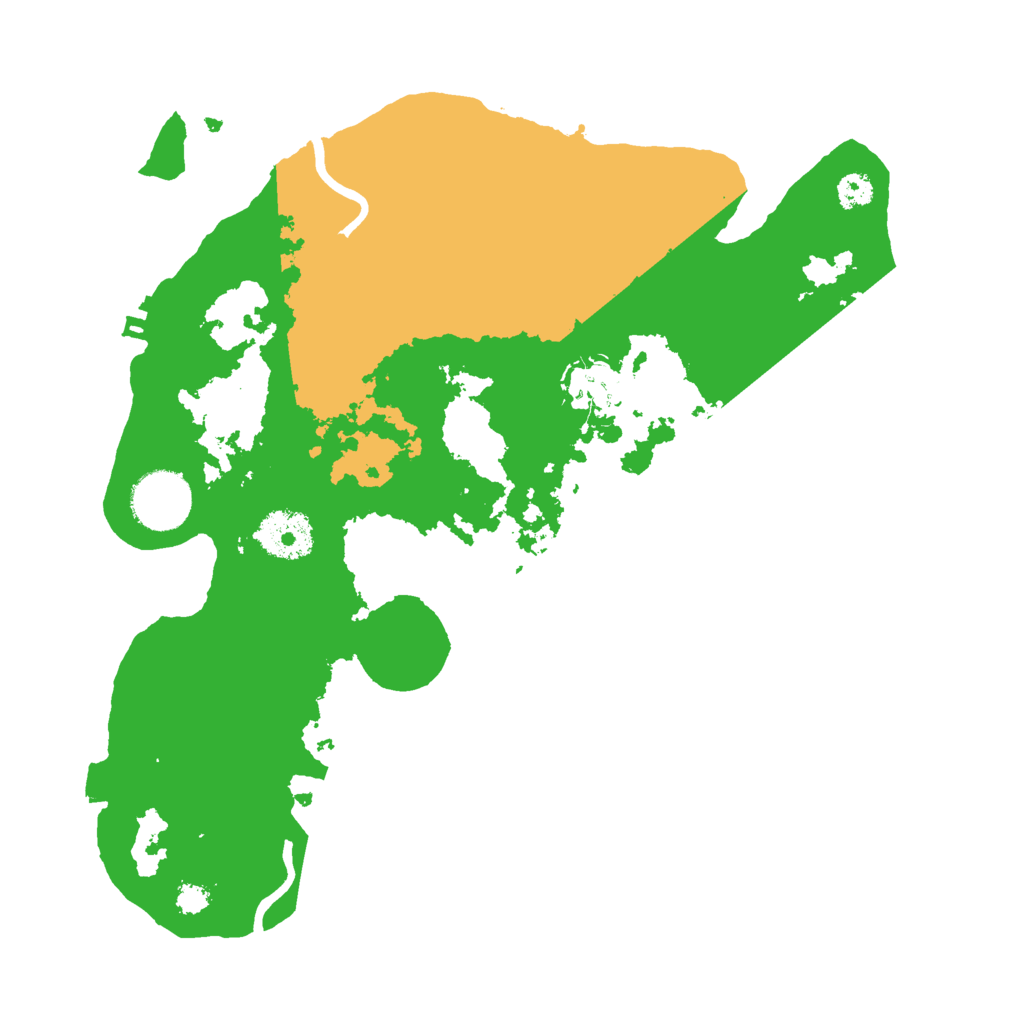 Biome Rust Map: Procedural Map, Size: 3000, Seed: 2750