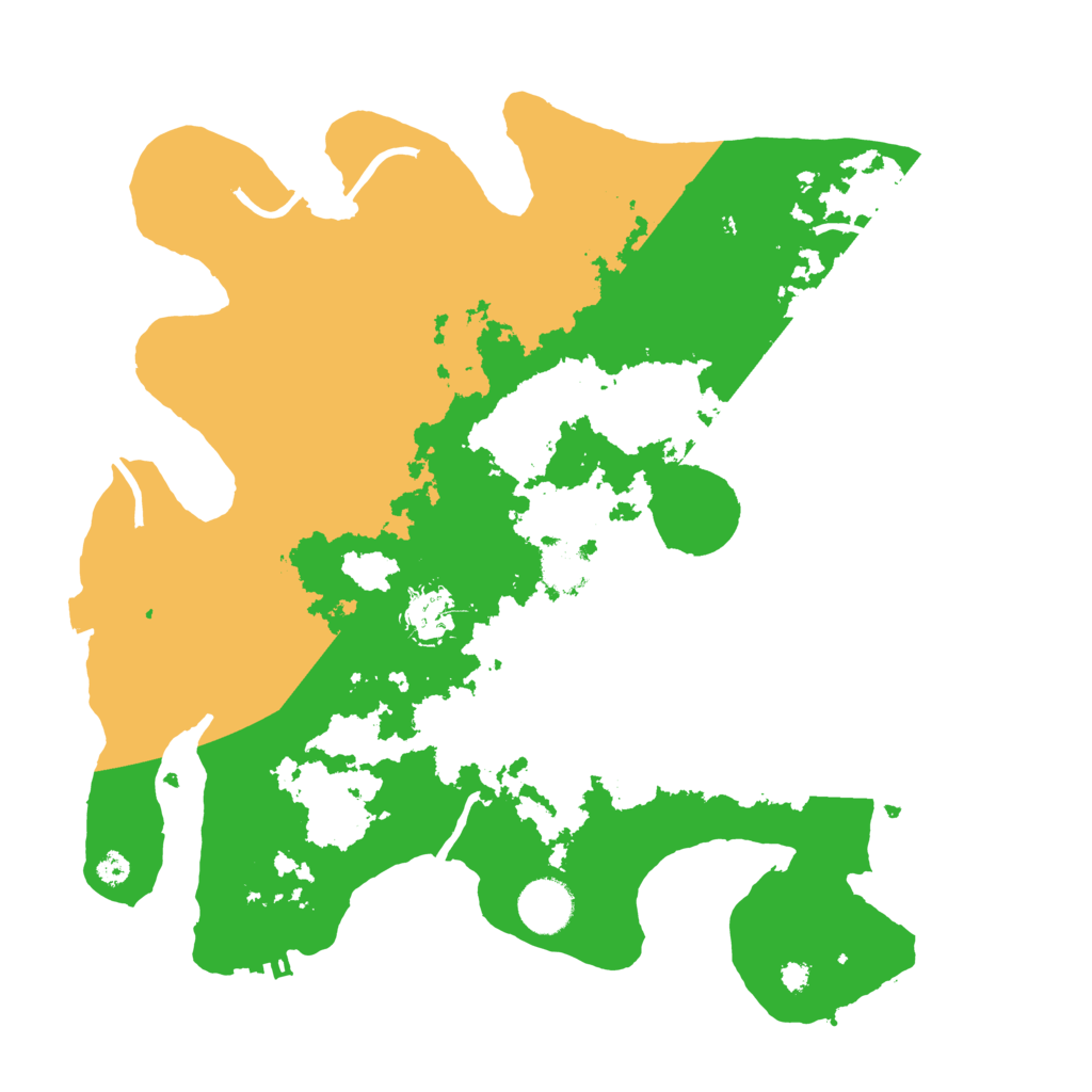 Biome Rust Map: Procedural Map, Size: 3500, Seed: 1695657100