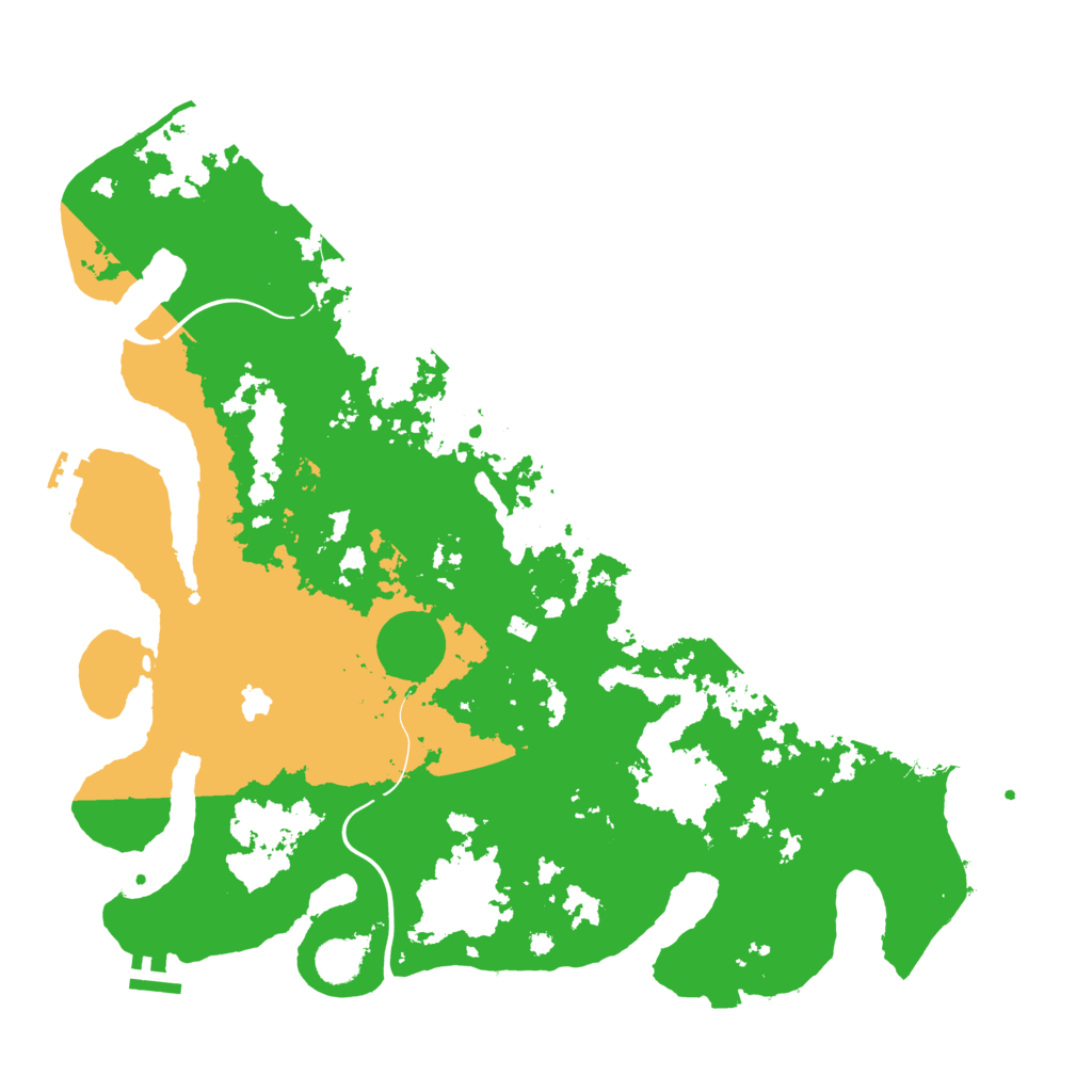 Biome Rust Map: Procedural Map, Size: 4250, Seed: 1579750190