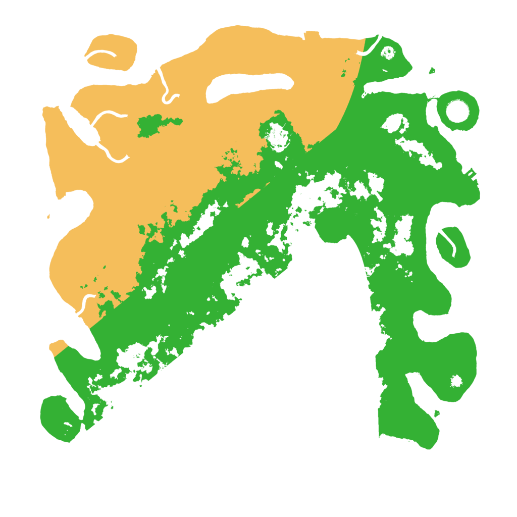 Biome Rust Map: Procedural Map, Size: 4000, Seed: 921972745
