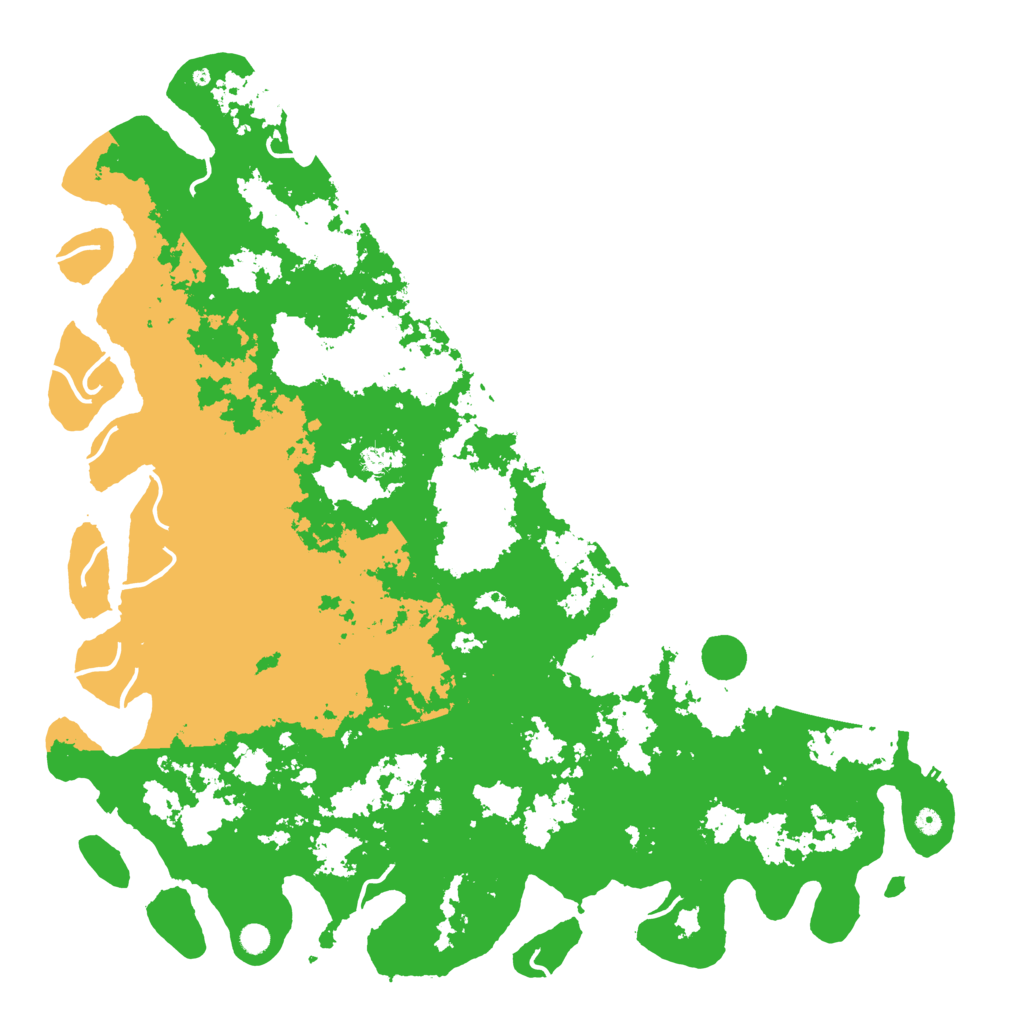 Biome Rust Map: Procedural Map, Size: 6000, Seed: 74674896