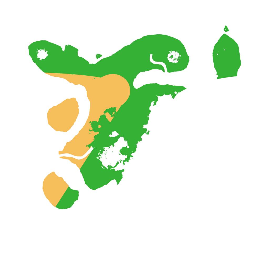 Biome Rust Map: Procedural Map, Size: 2300, Seed: 273948249