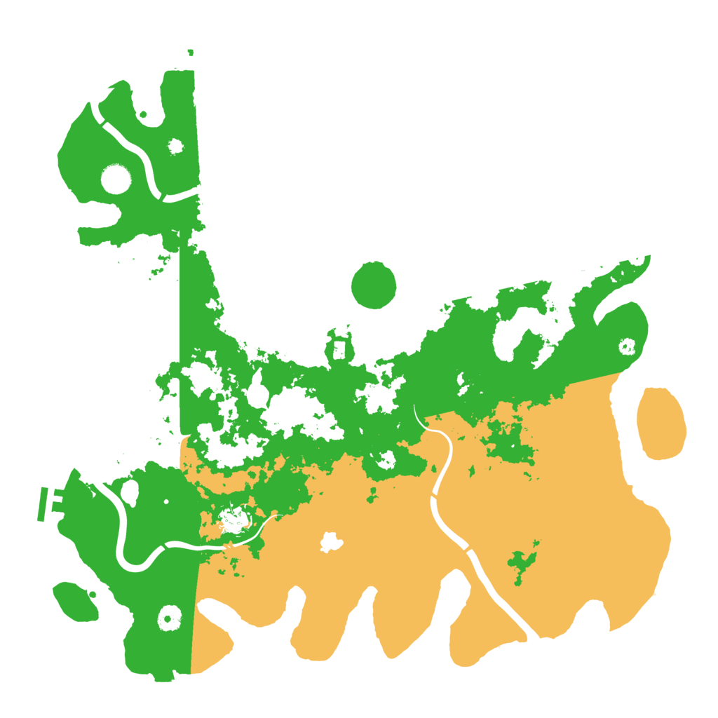 Biome Rust Map: Procedural Map, Size: 4250, Seed: 562979240