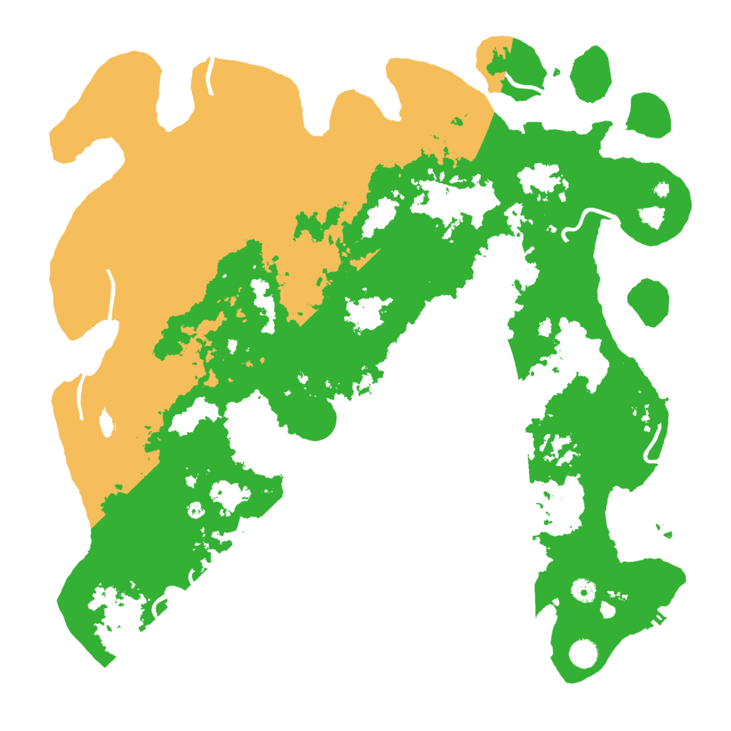 Biome Rust Map: Procedural Map, Size: 4500, Seed: 1078295937