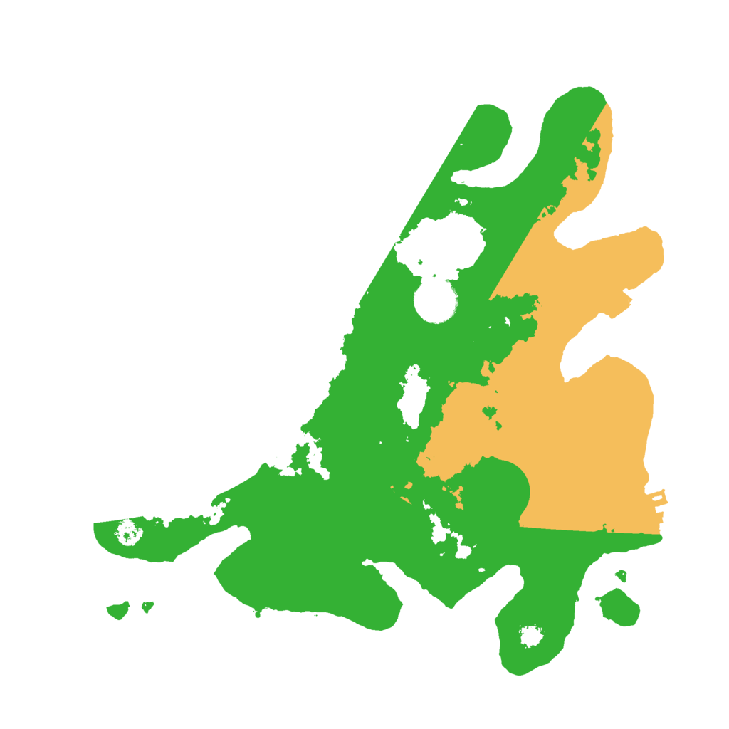 Biome Rust Map: Procedural Map, Size: 3000, Seed: 7301549