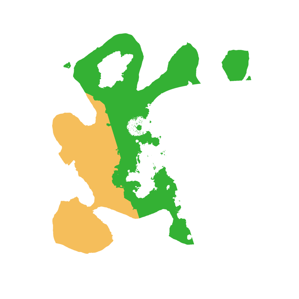 Biome Rust Map: Procedural Map, Size: 2200, Seed: 1341619593