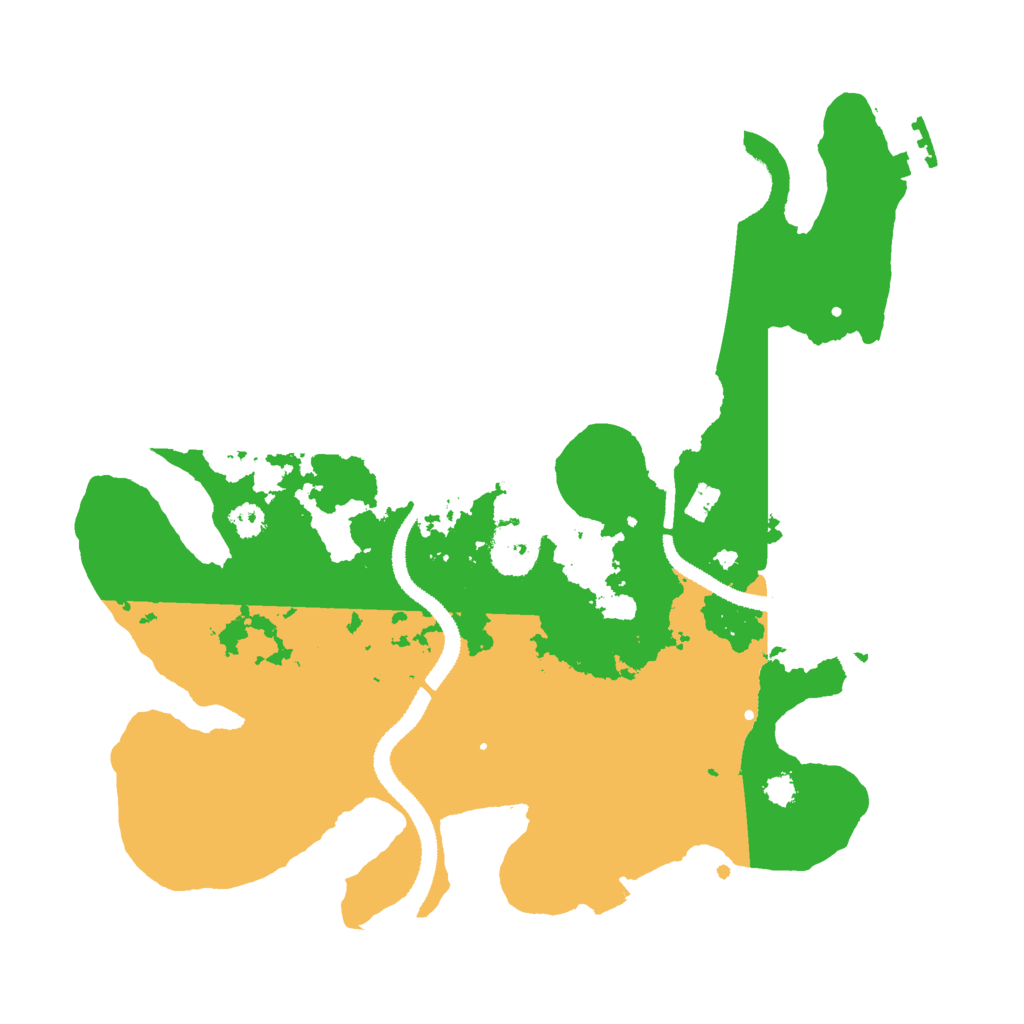 Biome Rust Map: Procedural Map, Size: 3000, Seed: 240325540