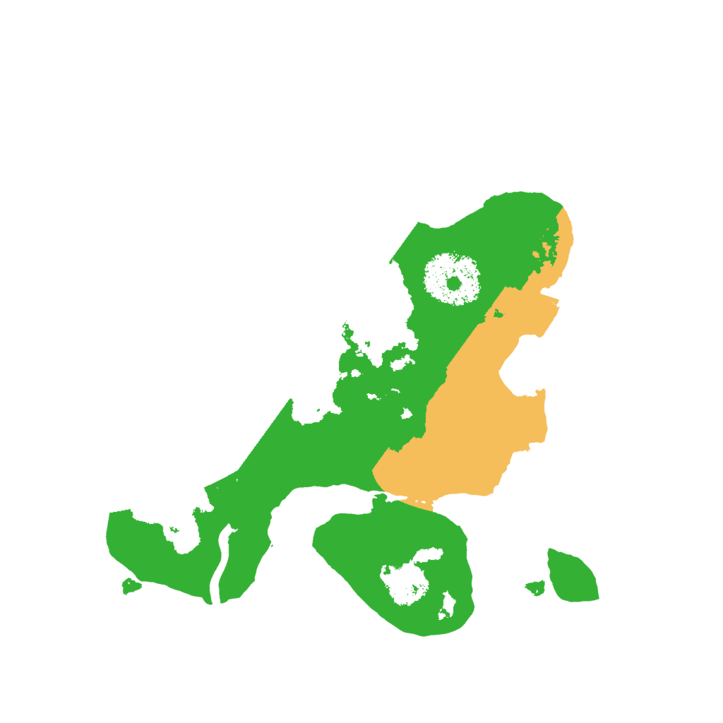 Biome Rust Map: Procedural Map, Size: 2000, Seed: 1523428554
