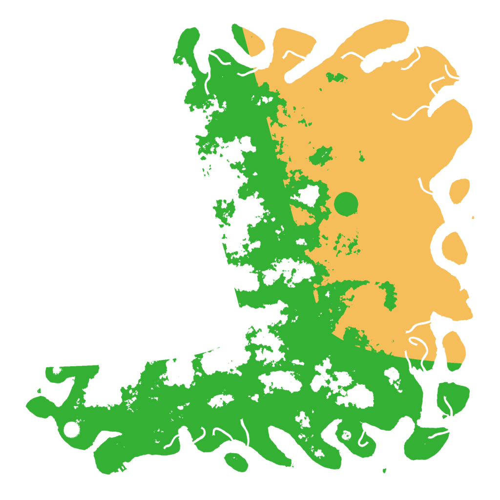 Biome Rust Map: Procedural Map, Size: 5500, Seed: 740701353