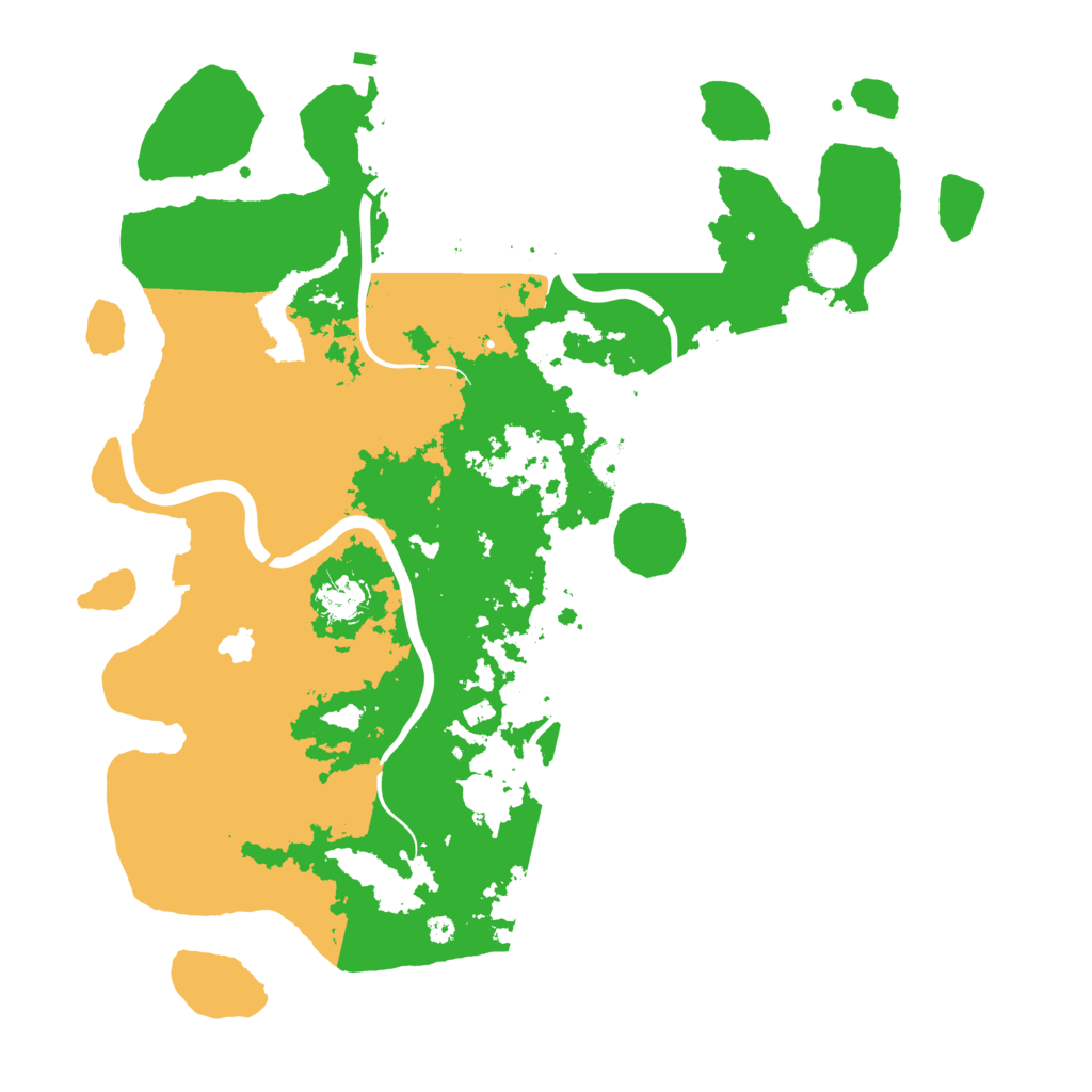 Biome Rust Map: Procedural Map, Size: 4000, Seed: 128292608