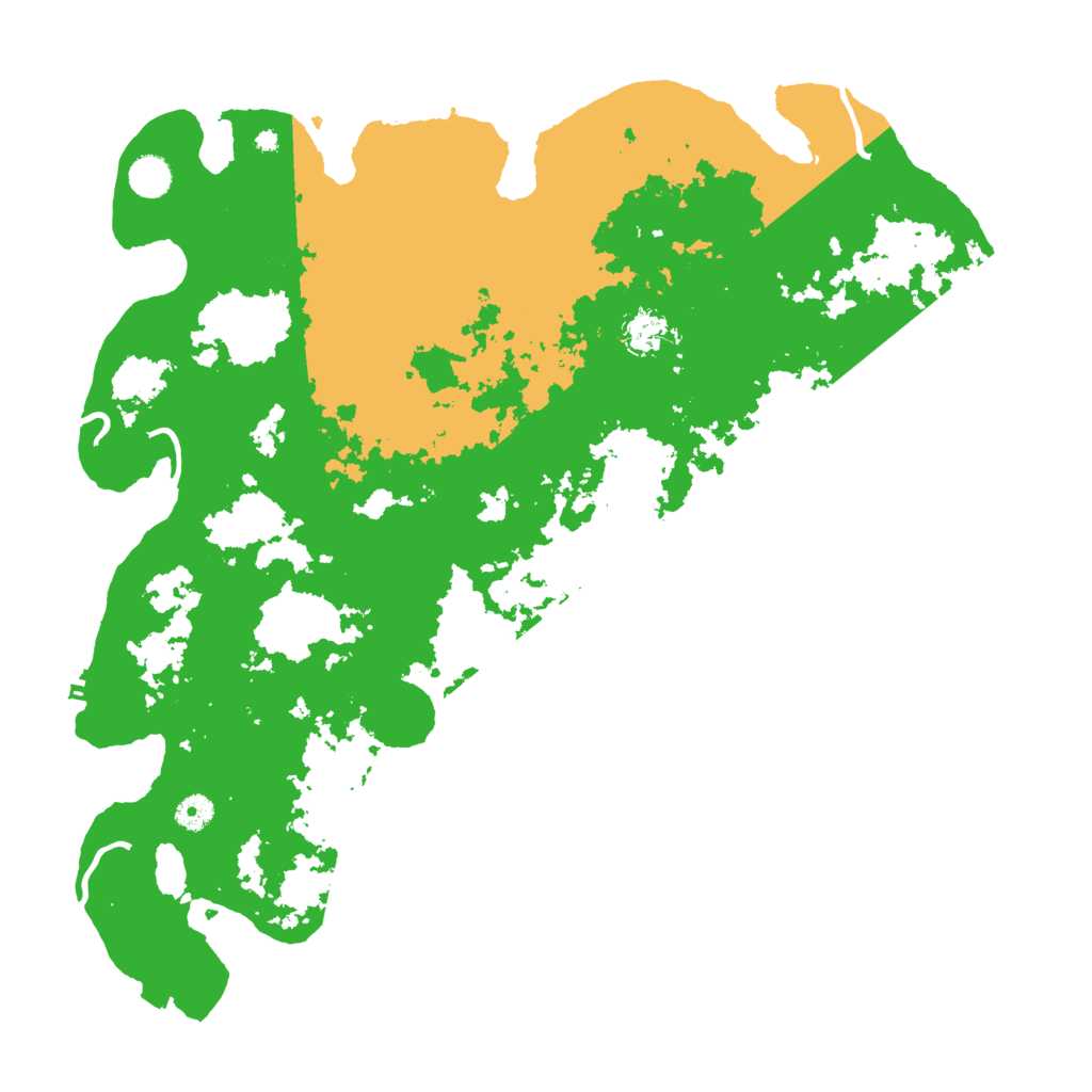 Biome Rust Map: Procedural Map, Size: 4500, Seed: 2750