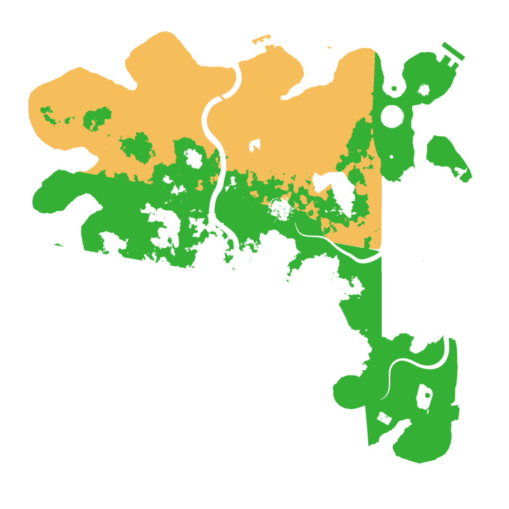 Biome Rust Map: Procedural Map, Size: 4000, Seed: 706141380