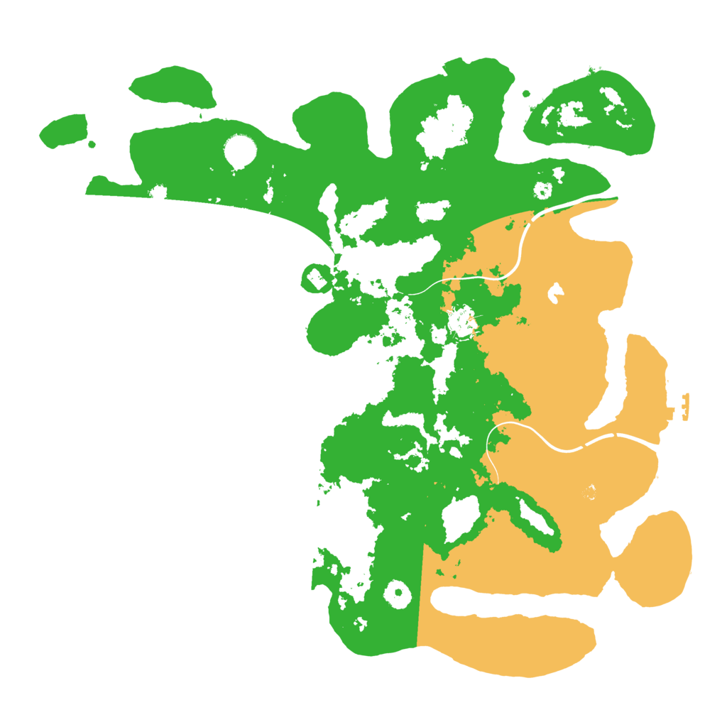 Biome Rust Map: Procedural Map, Size: 4000, Seed: 224974688