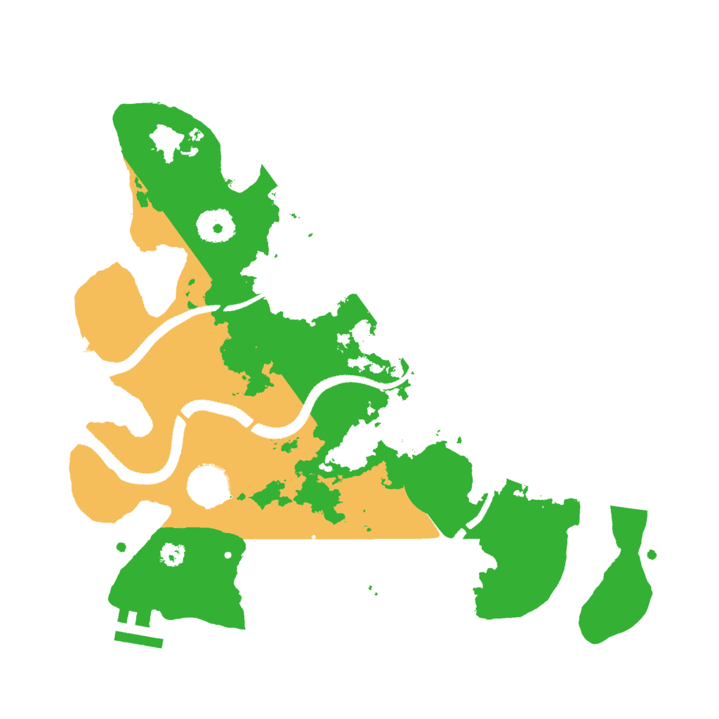 Biome Rust Map: Procedural Map, Size: 3000, Seed: 730647059