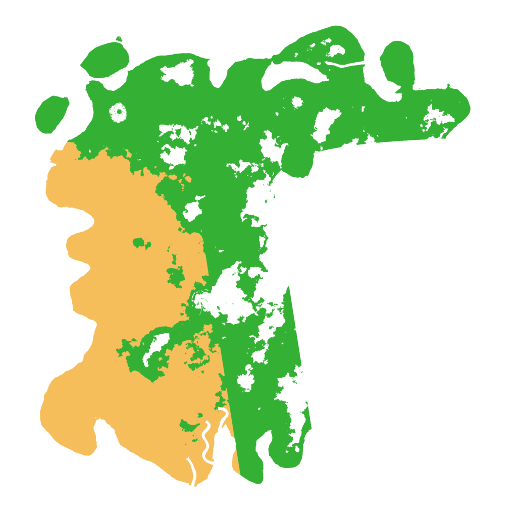 Biome Rust Map: Procedural Map, Size: 4300, Seed: 384012