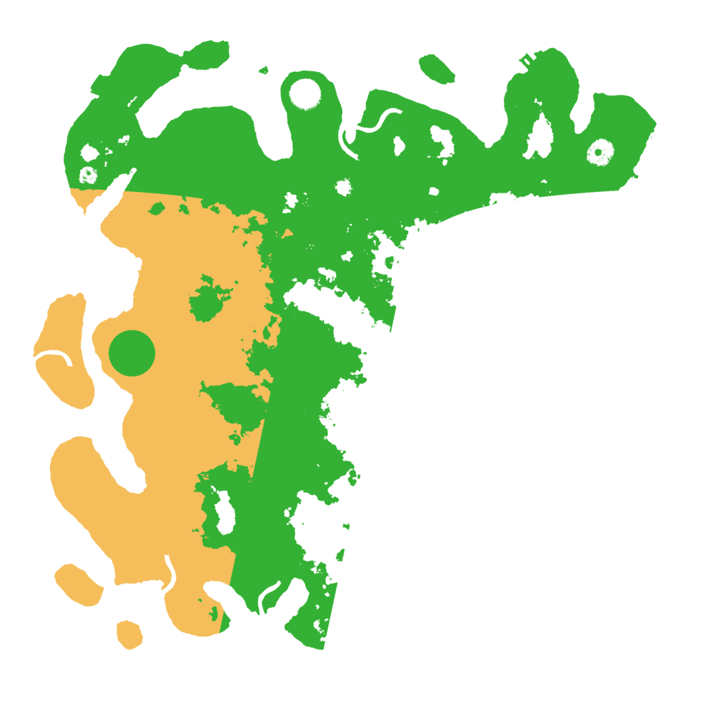 Biome Rust Map: Procedural Map, Size: 4000, Seed: 133515165