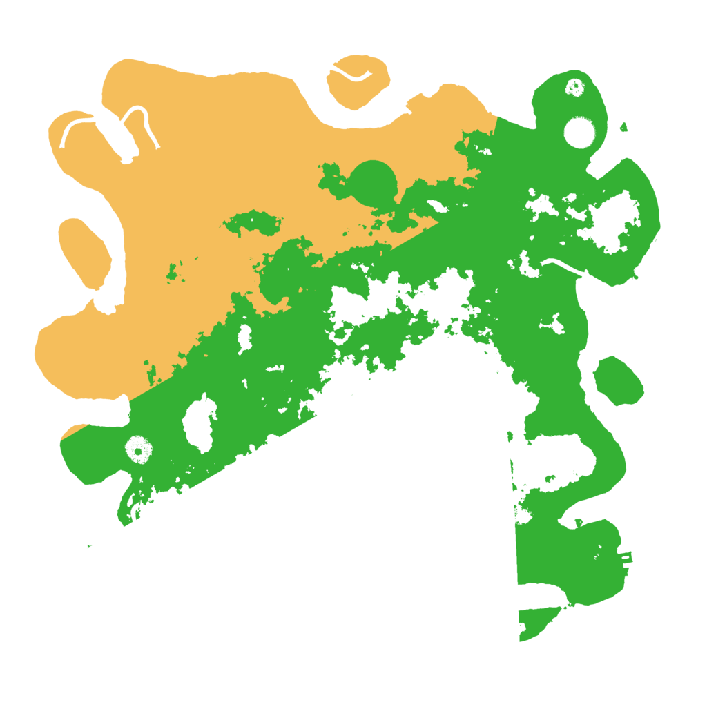 Biome Rust Map: Procedural Map, Size: 4000, Seed: 1015012445