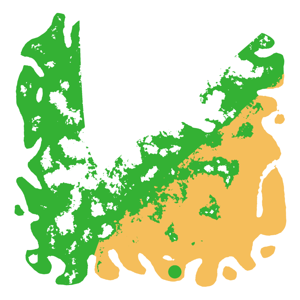 Biome Rust Map: Barren, Size: 6000, Seed: 47892