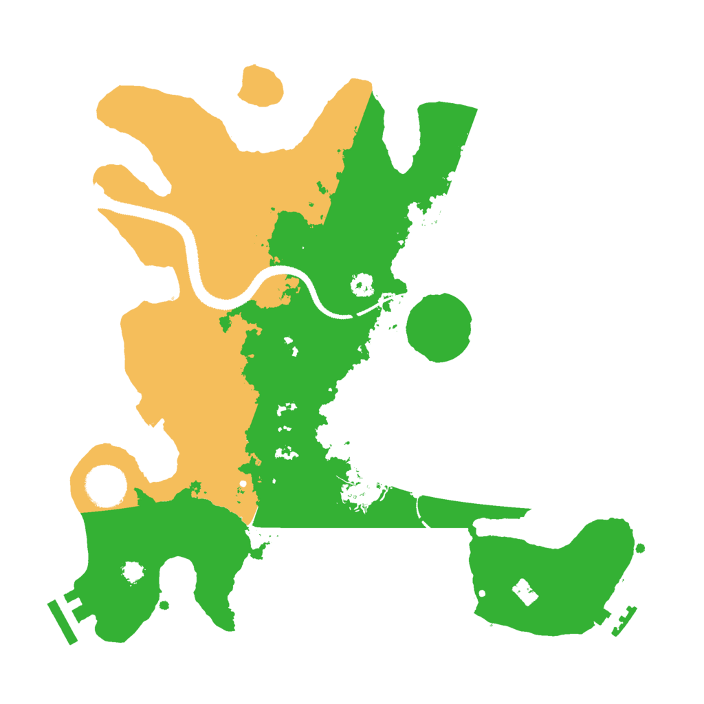 Biome Rust Map: Procedural Map, Size: 3000, Seed: 459843519