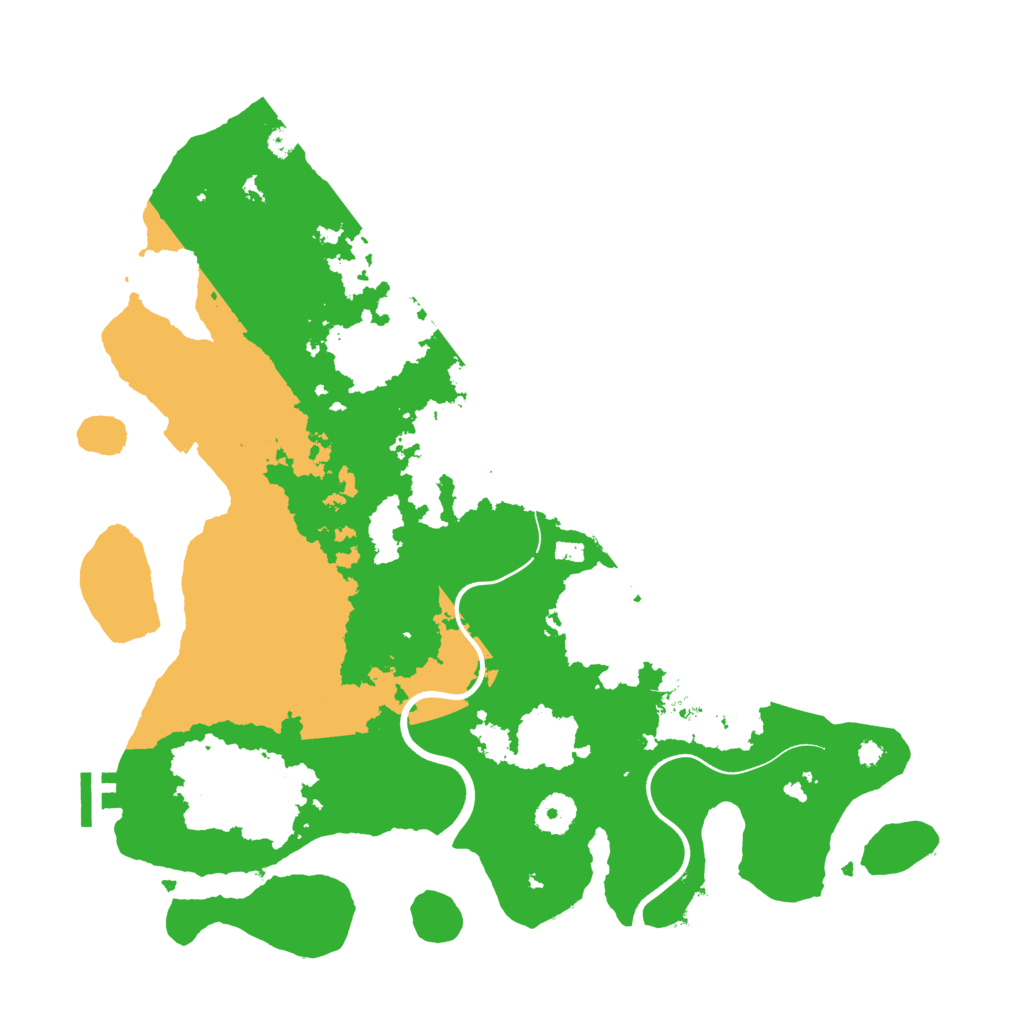 Biome Rust Map: Procedural Map, Size: 3800, Seed: 707686693