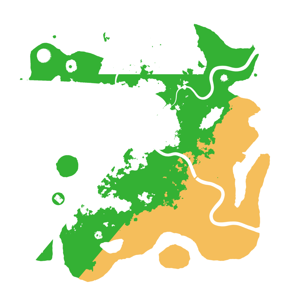 Biome Rust Map: Procedural Map, Size: 3750, Seed: 1988341805
