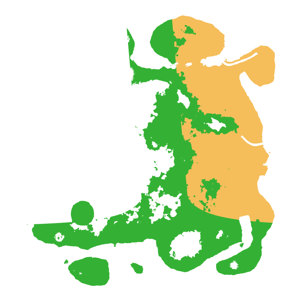 Biome Rust Map: Procedural Map, Size: 3500, Seed: 706602472