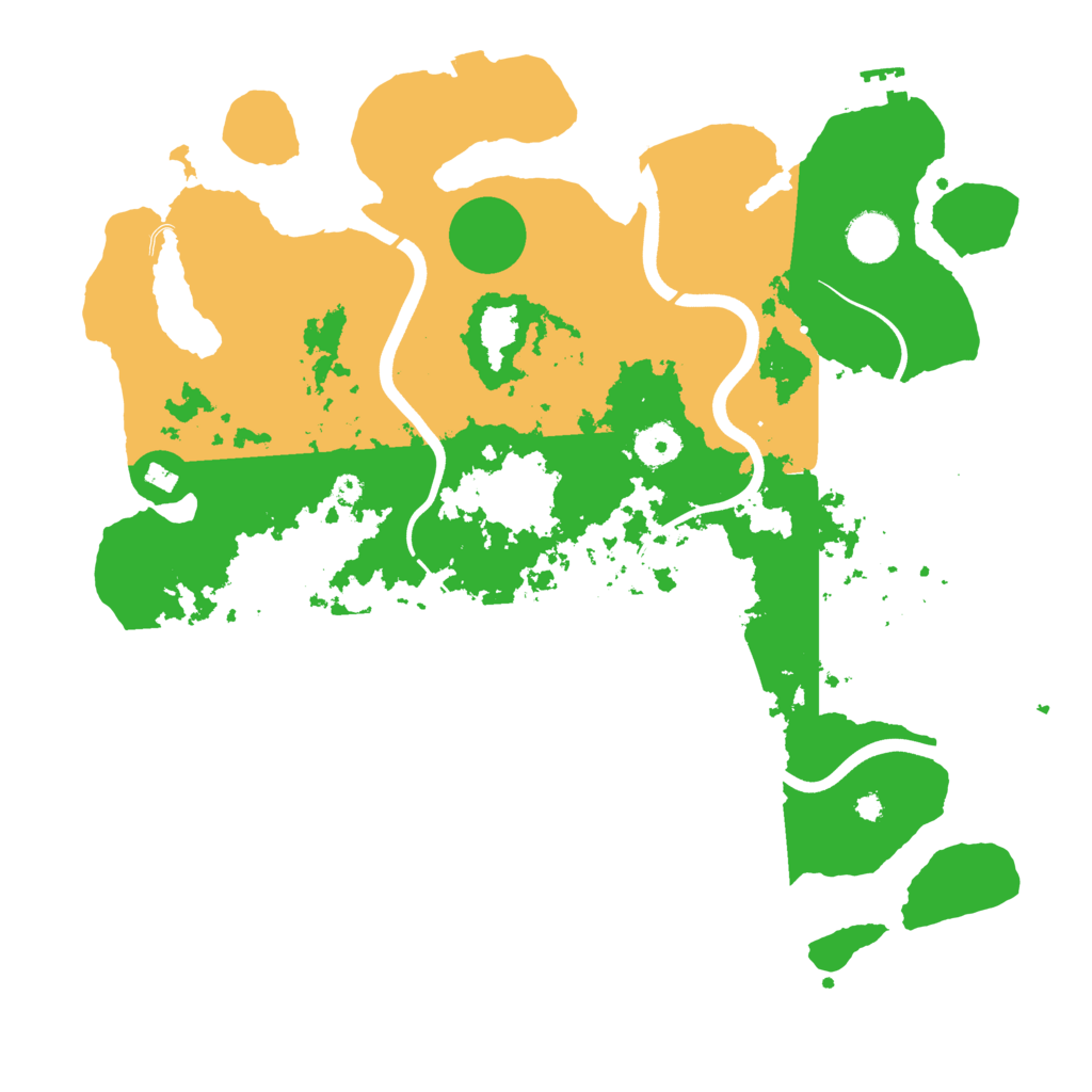 Biome Rust Map: Procedural Map, Size: 3750, Seed: 1907540
