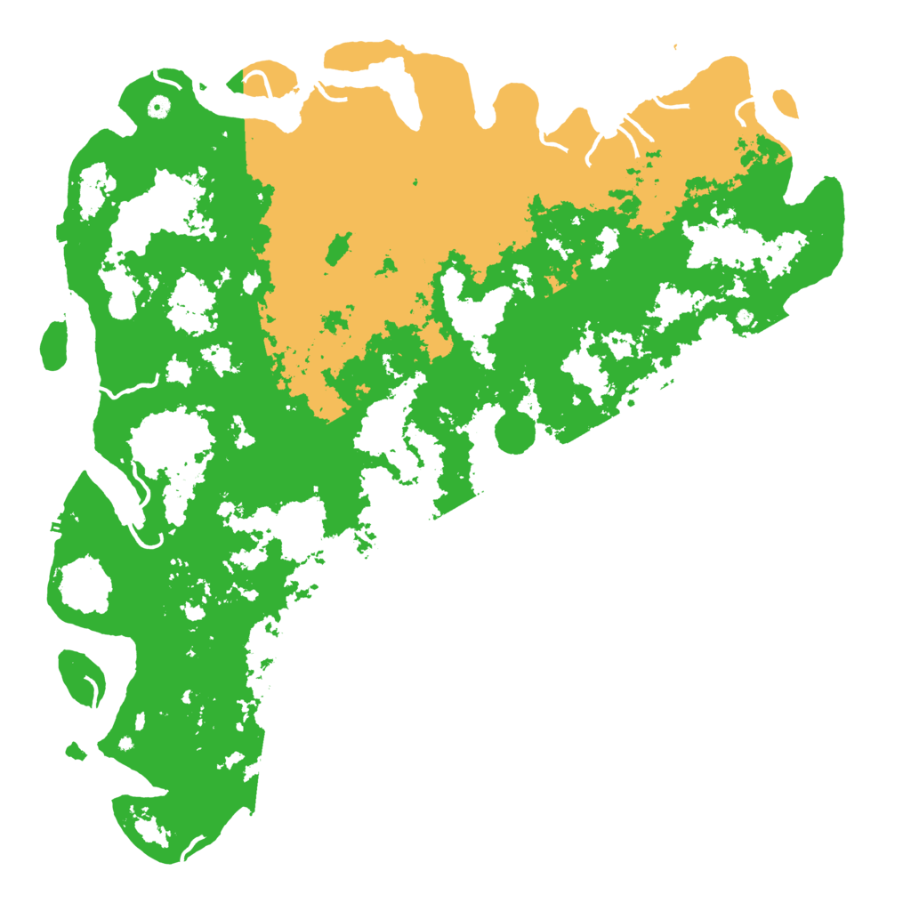 Biome Rust Map: Procedural Map, Size: 6000, Seed: 336767658