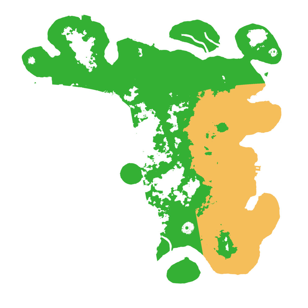 Biome Rust Map: Procedural Map, Size: 3840, Seed: 1683605988