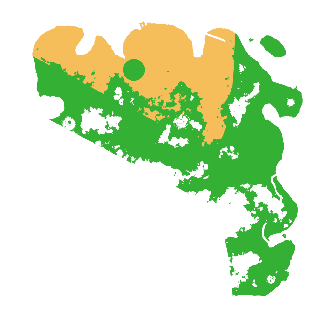 Biome Rust Map: Procedural Map, Size: 3900, Seed: 1865847257