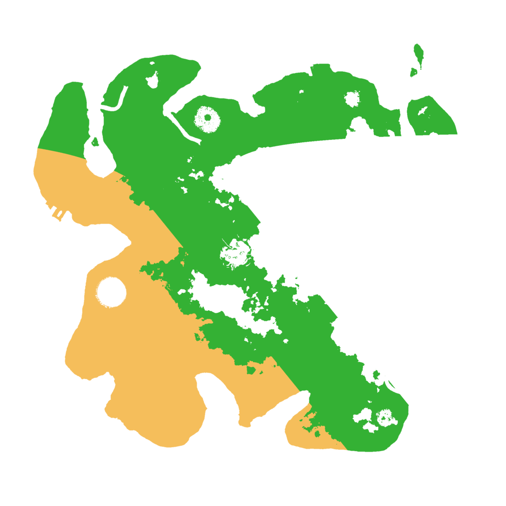 Biome Rust Map: Procedural Map, Size: 3000, Seed: 99028632