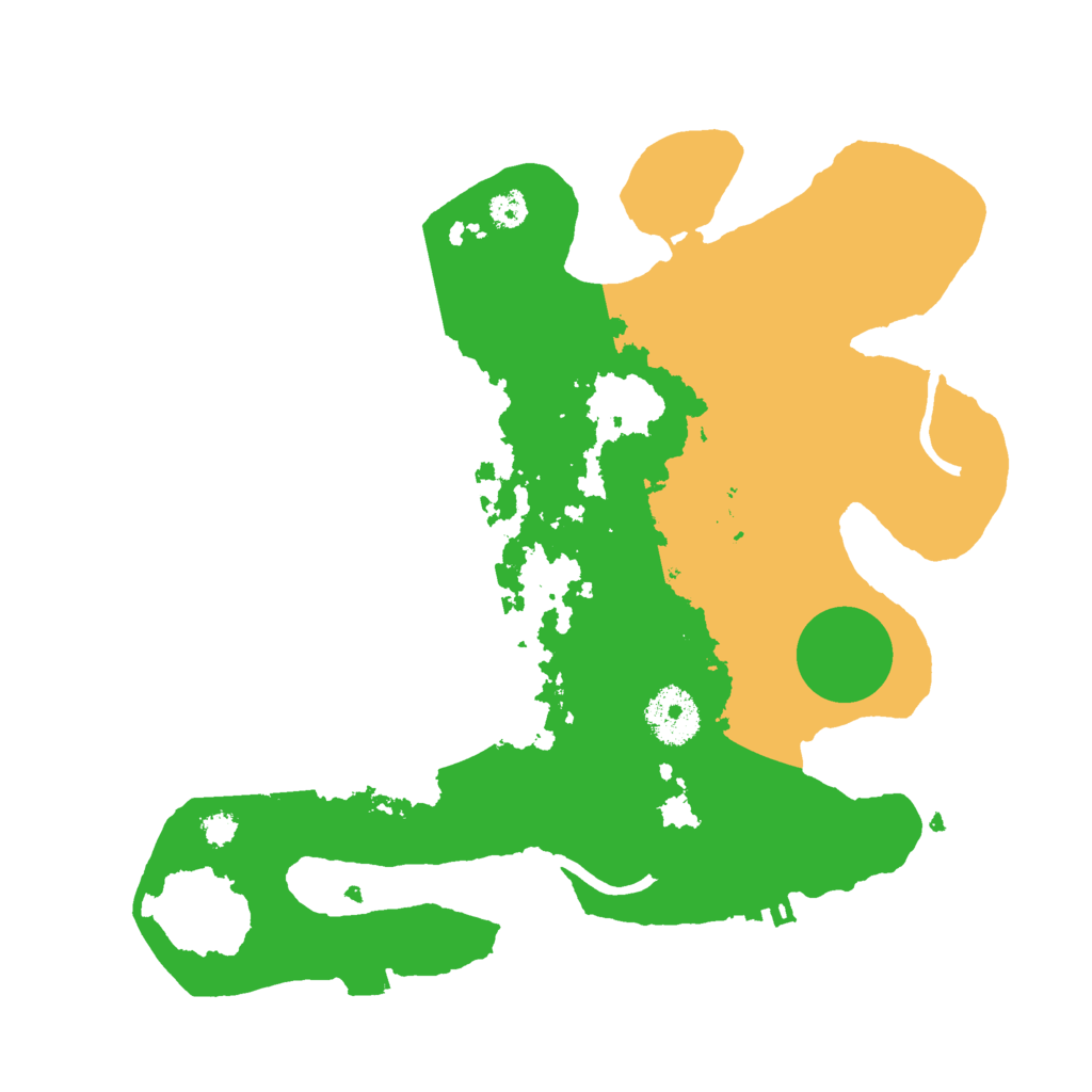 Biome Rust Map: Procedural Map, Size: 3000, Seed: 4718