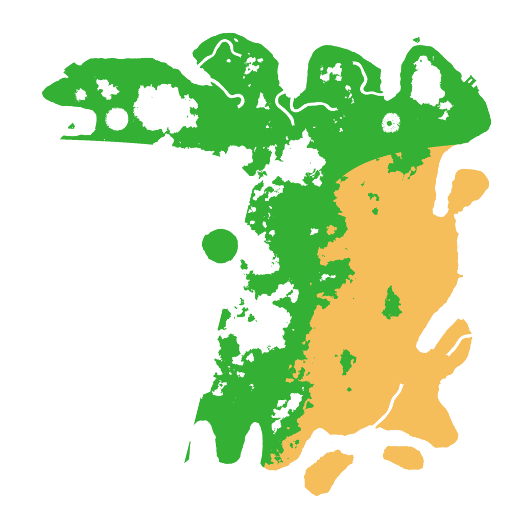 Biome Rust Map: Procedural Map, Size: 4096, Seed: 1918839700