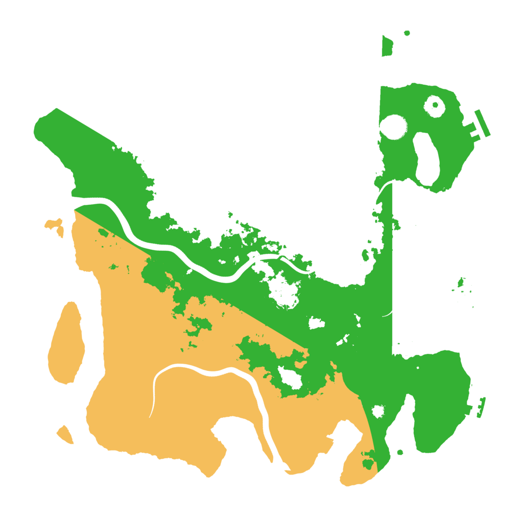 Biome Rust Map: Procedural Map, Size: 3750, Seed: 244482720