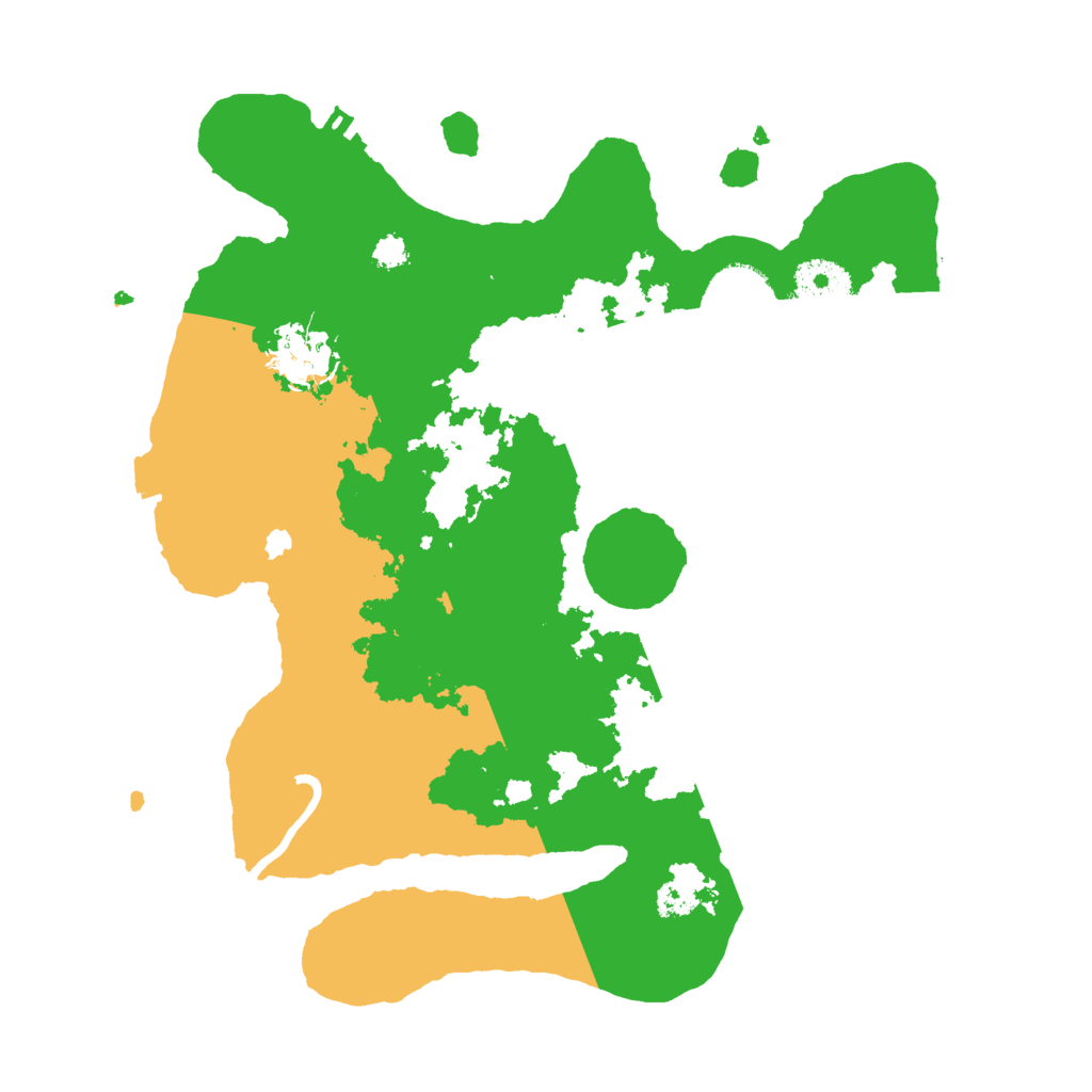 Biome Rust Map: Procedural Map, Size: 3000, Seed: 89218