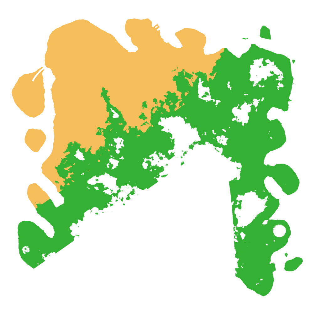 Biome Rust Map: Procedural Map, Size: 4500, Seed: 70157183