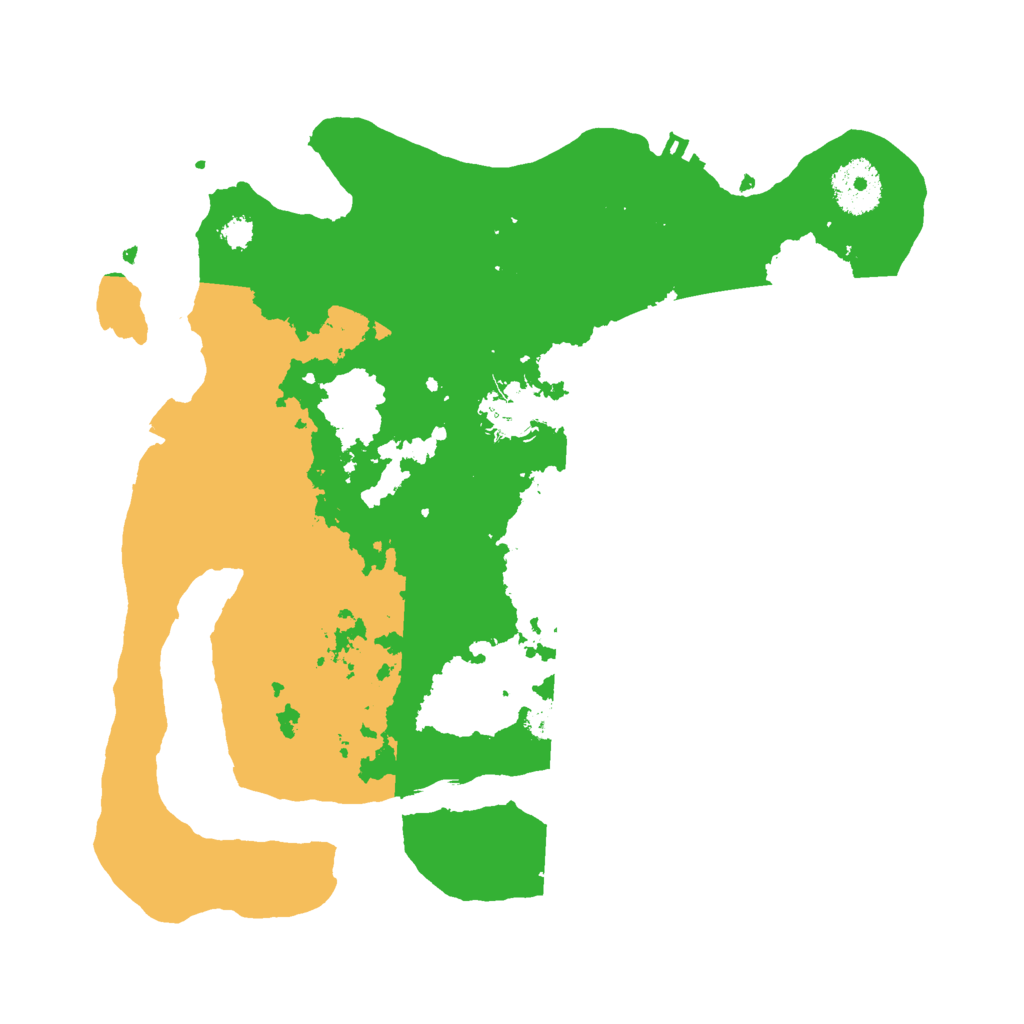 Biome Rust Map: Procedural Map, Size: 3000, Seed: 12076
