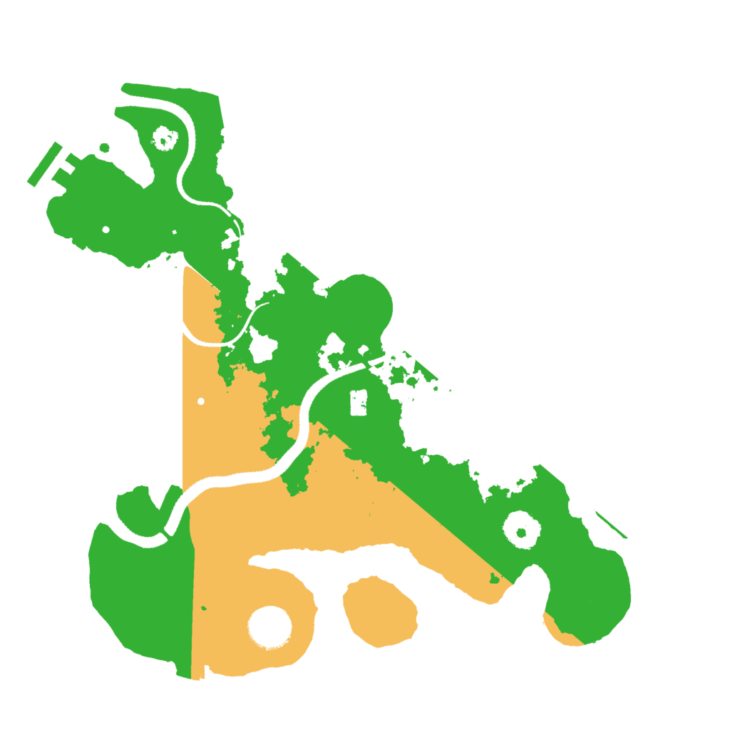 Biome Rust Map: Procedural Map, Size: 3000, Seed: 463221933