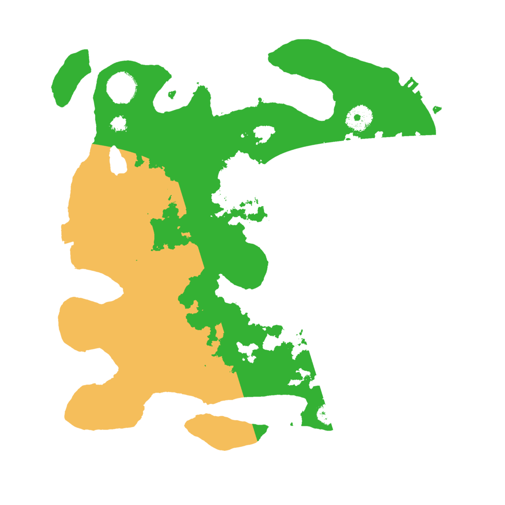 Biome Rust Map: Procedural Map, Size: 3000, Seed: 122770237